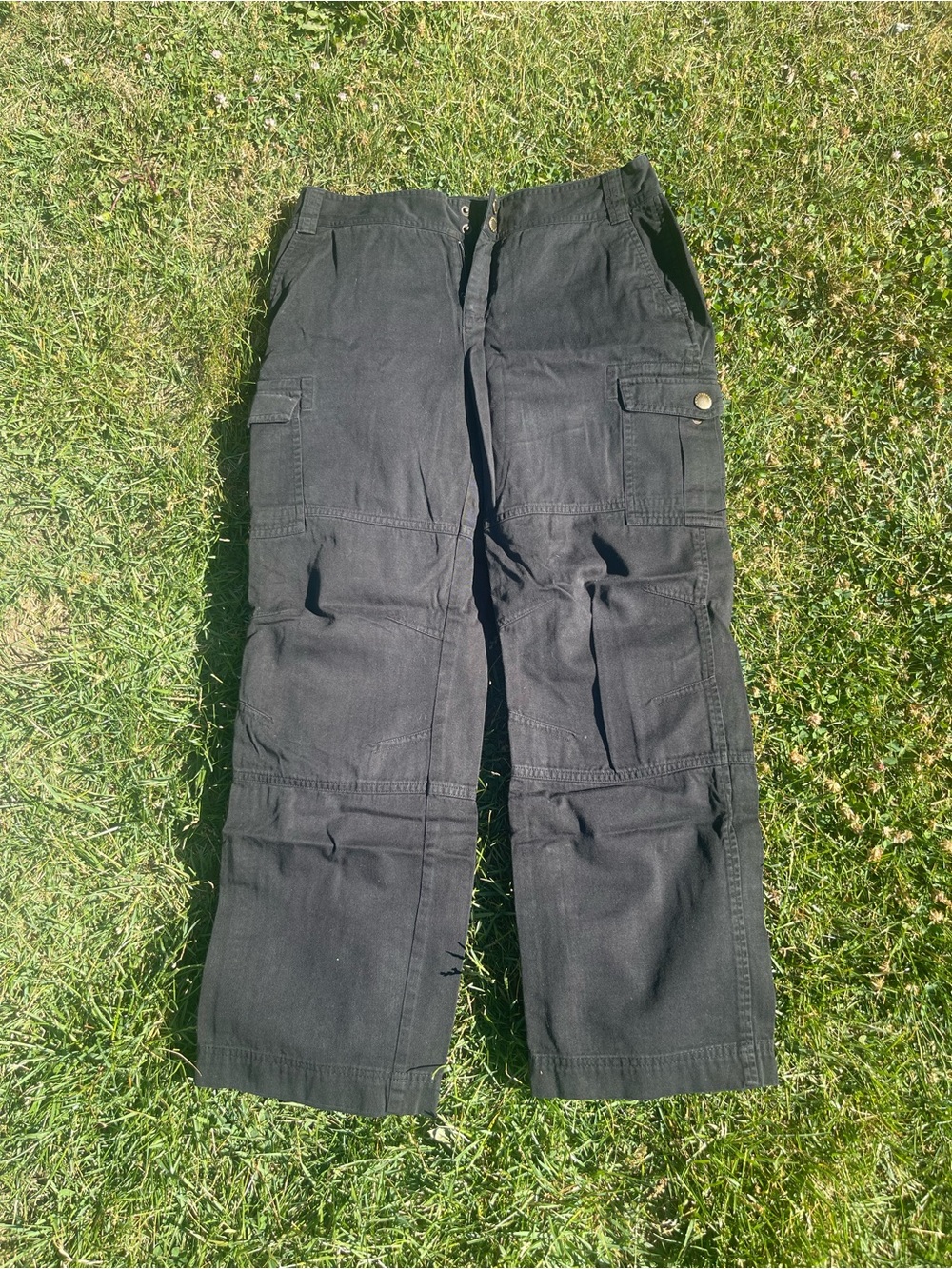 Ralph Lauren Women’s Black Cargo Pants Petite